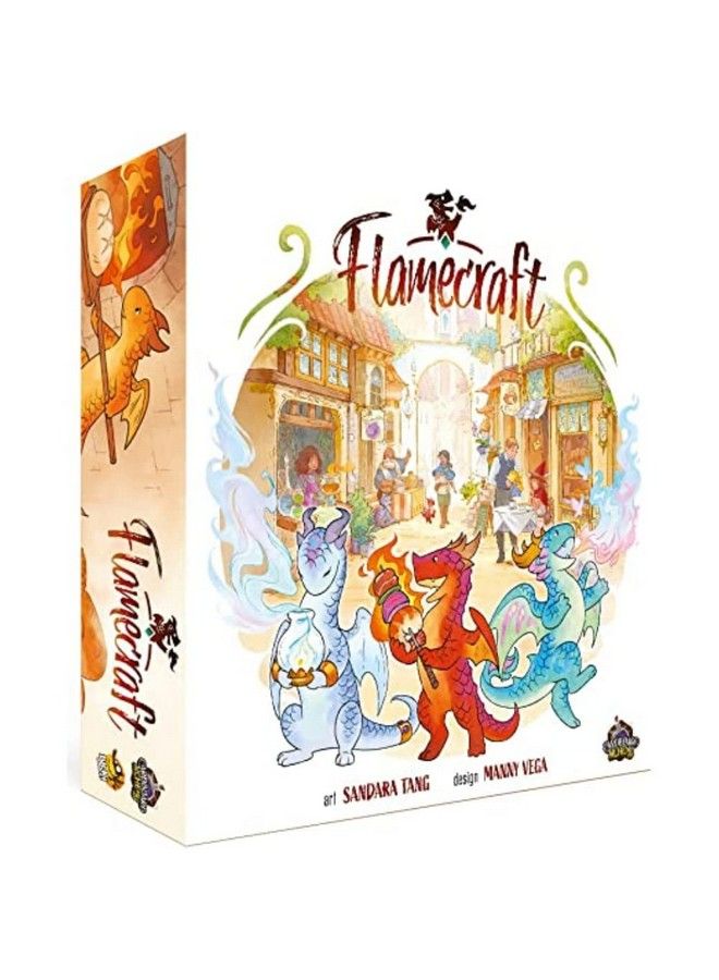 LUCKY DUCK GAMES Flamecraft Board Game By Lucky Duck Games 1 5 Players Board Games For Family 60 Minutes Of Gameplay Games For Game Night Teens And Adults Ages 14+ English Version  - Image 2