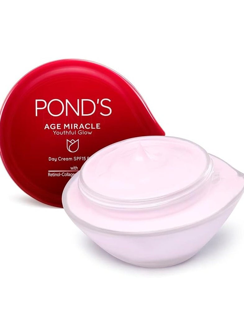 Pond's - POND'S Age Miracle Wrinkle Corrector SPF 18 PA++ Day Cream, 35 g - Image 1