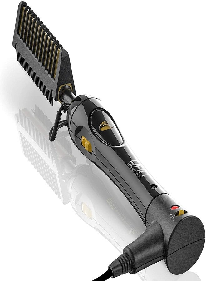 Dan Technology 500℉ hot Comb,60 Min Auto-Off Hair Straightener Comb,7 Temperatures Adjustable Ceramic hot Comb,Electric Pressing Comb for Natural Black Hair - Image 1