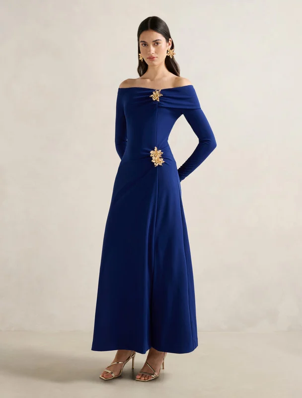 Forever New Aimee One Shoulder Print Maxi