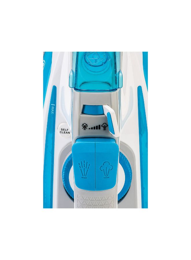 BLACK+DECKER Steam Iron 2800 Watt 2800 W X2800-B5 White/Blue - Image 3