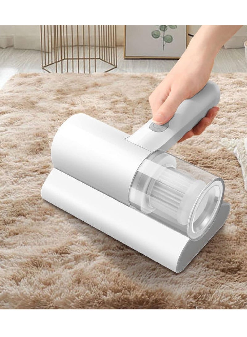 DubaiGallery مكنسة كهربائية للمراتب، مكنسة كهربائية محمولة للأشعة فوق البنفسجية، أداة إزالة العث، آلة تنظيف لاسلكية لإزالة العث للوسائد والملاءات والمراتب والأرائك والألعاب المحشوة وغيرها من الأسطح القماشية - Image 1