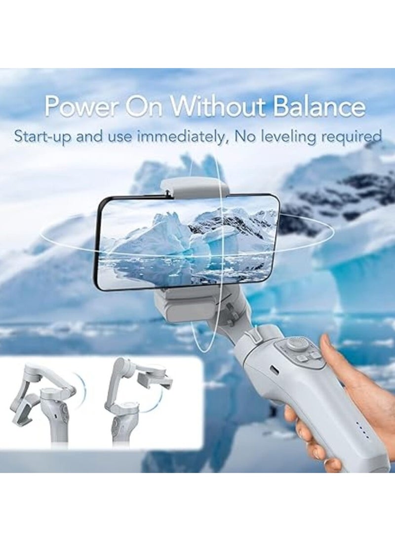 Generic L7C Pro Plus Face Tracking Rotation Phone Gimbal Tripod with Tracker 5 in 1 Gimbal Stabilizer Phone with AI Vision  - Image 4