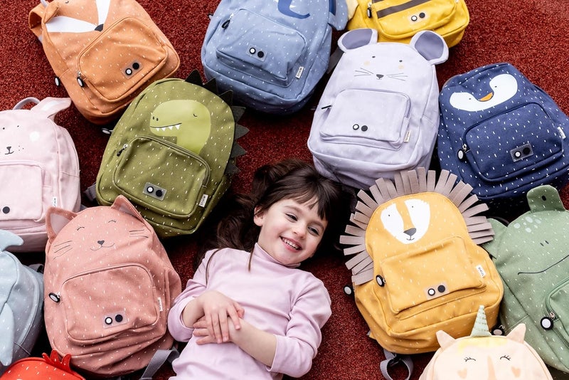 Trixie Mrs. Elephant Backpack for Kids - 5.25L Capacity, Blue - Image 4