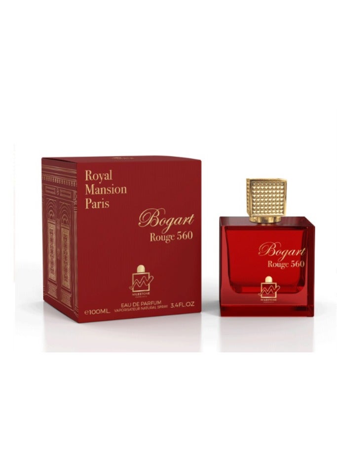 Milestone Bogart Rouge 560 For Unisex EDP 100ml - Image 1