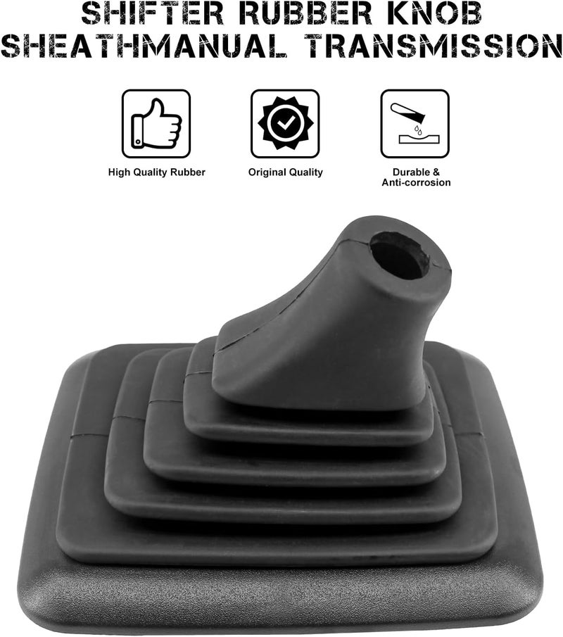 PEVAST Manual Transmission Shift Boot Replacement for F250 F350 Super Duty (1999-2006) - Image 4