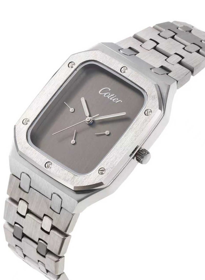 ساعة رجالي ستانلس ستيل