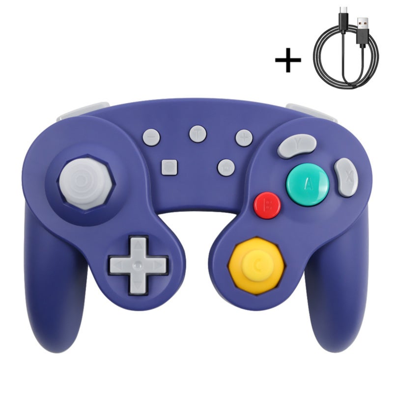 Wireless Controller for Nintendo Switch Pro Controller with 6-Axis Motion Sensing - Adjustable Dual Vibration Auto Turbo Wake-up Function for Switch OLED PC Gaming - Image 1