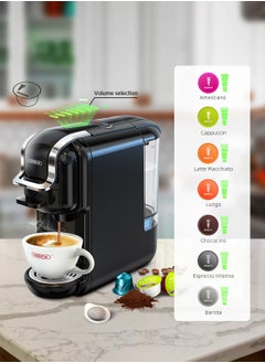 HiBREW HiBREW Multiple Capsule Coffee Machine Hot/Cold  Capsule ESE Pod Ground Coffee Cafeteria  5 in 1 H2B  - Image 4
