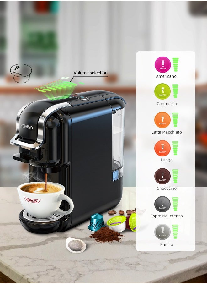 HiBREW HiBREW Multiple Capsule Coffee Machine Hot/Cold  Capsule ESE Pod Ground Coffee Cafeteria  5 in 1 H2B  - Image 4
