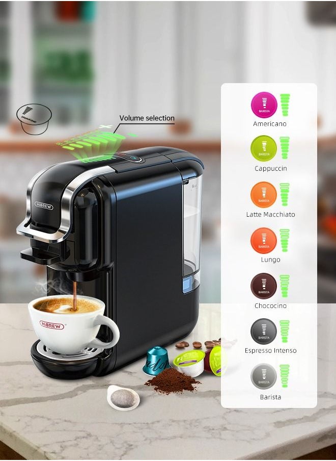 HiBREW Multiple Capsule Coffee Machine Hot/Cold Dolce Gusto Milk Nespresso Capsule ESE Pod Ground Coffee Cafeteria  5 in 1 H2B - pzsku/Z2F65C9AA0B49A7959E70Z/45/_/1681539593/37f33728-1a45-4e48-8c29-56f0f02bff0d