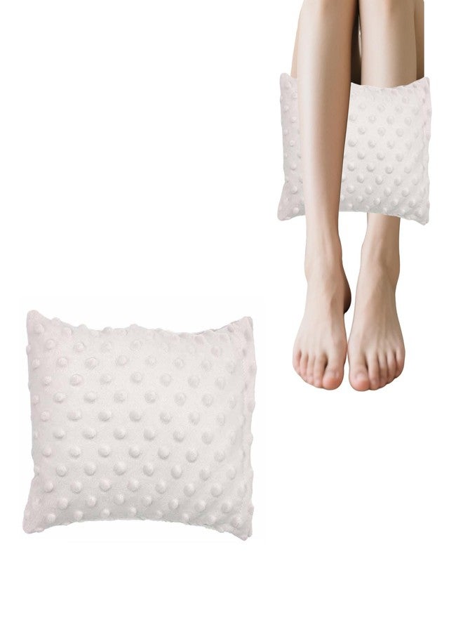 LYMOI Small Soft Knee Pillow for Side Sleepers, 11" x 7.5" Hip Leg Support Pillows Joints Cushion Relief from Knees Sciatica Joints Back Pain After Surgery for Sleeping Gifts (Grey) - Image 1