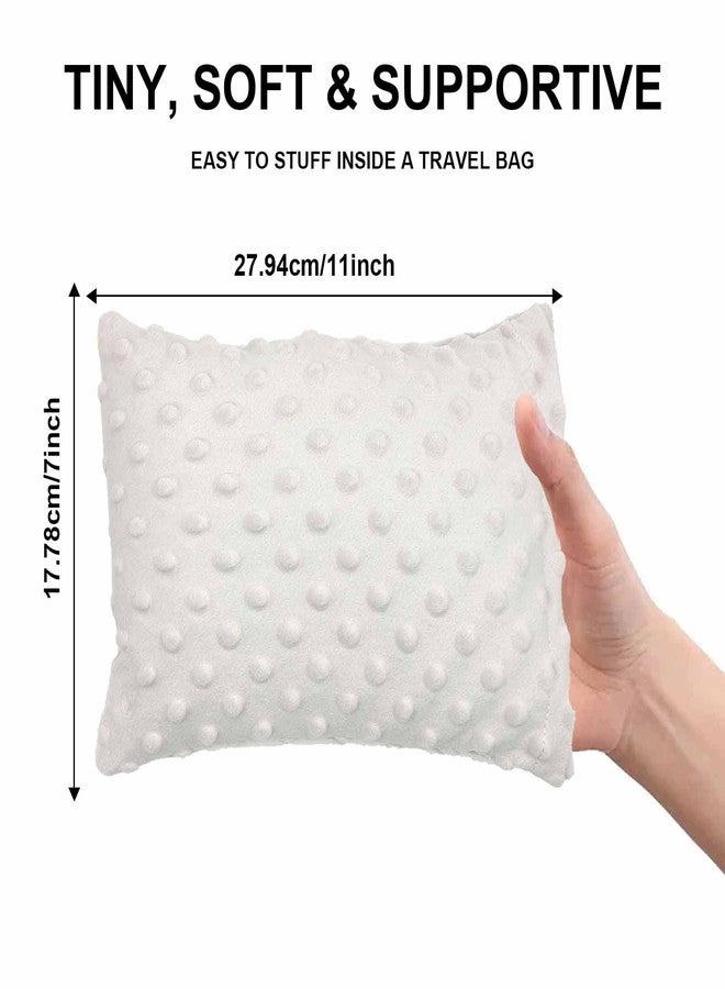 LYMOI Small Soft Knee Pillow for Side Sleepers, 11" x 7.5" Hip Leg Support Pillows Joints Cushion Relief from Knees Sciatica Joints Back Pain After Surgery for Sleeping Gifts (Grey) - Image 2