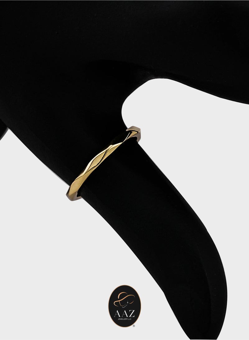 AAZ Jewellery L.L.C Facet 18K Gold Ring - Image 2