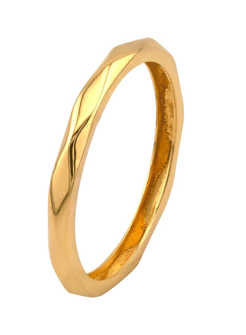AAZ Jewellery L.L.C Facet 18K Gold Ring - Image 3