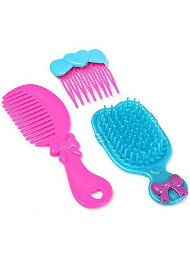 Famous Quality Famous Quality Beauty Set for Girls Cosmetic and Makeup Toy for Girls Beauty Kit (Pink)  - Image 4