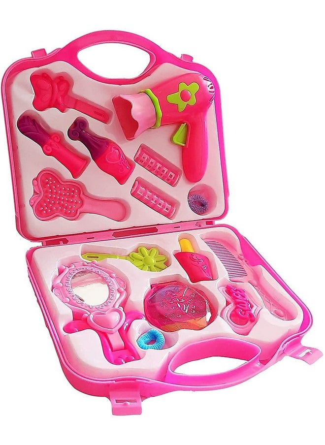 Famous Quality Famous Quality Beauty Set for Girls Cosmetic and Makeup Toy for Girls Beauty Kit (Pink)  - Image 5