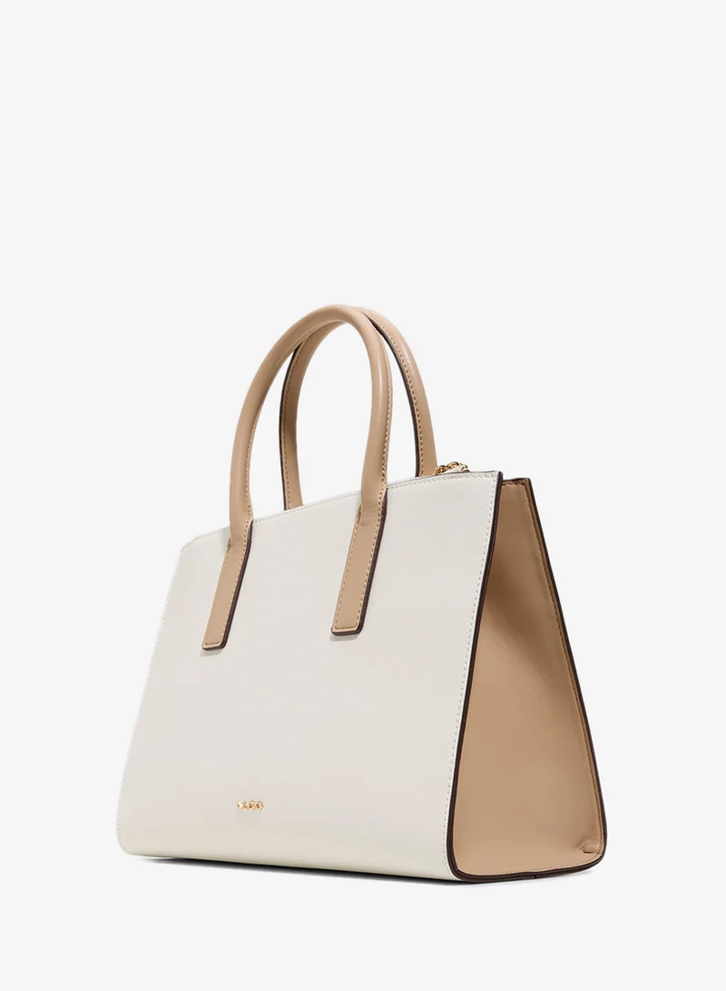 Aldo WHITE COMBO Evielyne Satchel Bag for Women | Best Price UAE