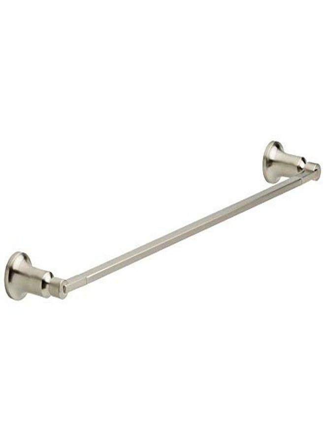 Delta Alux Satin Nickel Single Towel Bar 24" - Image 1