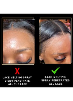 Goiple Lace Melting And Holding Spray Glueless Hair Adhesive For Wigs Lace Bond Adhesive Spray Wig Spray For Closure Wigs Closure Front Extensions Strong Natural Finishing Hold With Control Wig Kit Set  - Image 4