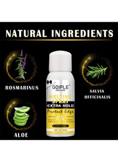 Goiple Lace Melting And Holding Spray Glueless Hair Adhesive For Wigs Lace Bond Adhesive Spray Wig Spray For Closure Wigs Closure Front Extensions Strong Natural Finishing Hold With Control Wig Kit Set  - Image 2