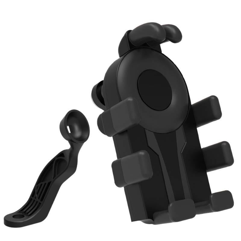 Stable Navigation Support Phone Holder Motorcycle & Bicycle for Riding and Navigation and Rearview Mirror Mount for Fits Most Smartphones - Image 1