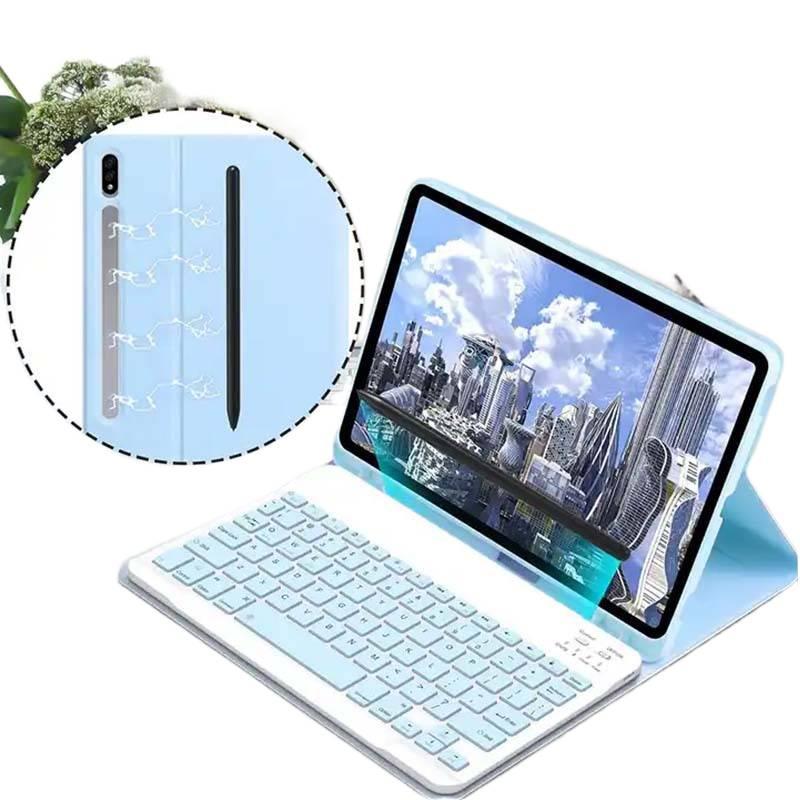DGG حافظة آيباد متوافقة مع عدة موديلات آيباد مع حامل قلم باللون أسود باللون الأسود iPad - Image 4