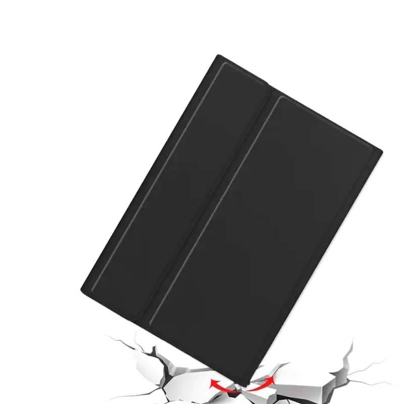 DGG حافظة آيباد متوافقة مع عدة موديلات آيباد مع حامل قلم باللون أسود باللون الأسود iPad - Image 5