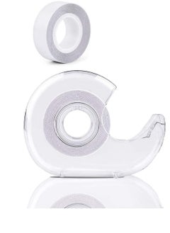 Excefore Double Sided Clothing Tape, Body Tape Clear Fabric Strong Tape Transparent Clothing Tape Fabric Double Sided Tape for Dress, Clothes to Skin, Medical Grade Tape, 2 Roll, 33 ft  - Image 1