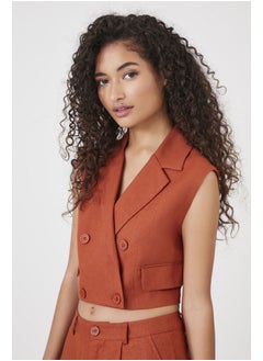 FOREVER 21 Jackets Vest Slvls Cropped  - Image 2