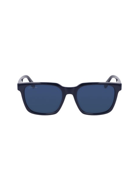 FULL RIM BIO INJ-G820 MODIFIED RECTANGLE LACOSTE SUNS L6028S  5419 (410) BLUE