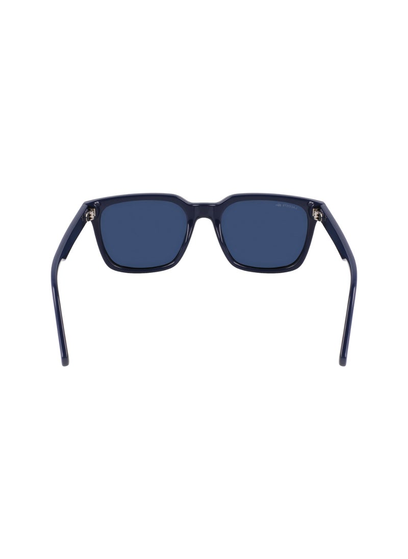 FULL RIM BIO INJ-G820 MODIFIED RECTANGLE LACOSTE SUNS L6028S  5419 (410) BLUE
