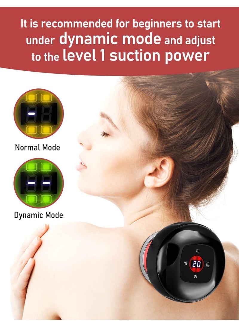 general Cupping Therapy Set, 4 in 1 Cupping Set with 12 Massage Modes, Electric Cupping Device for Cellulite Removal, USB Rechargeable Cupping Set - Image 2