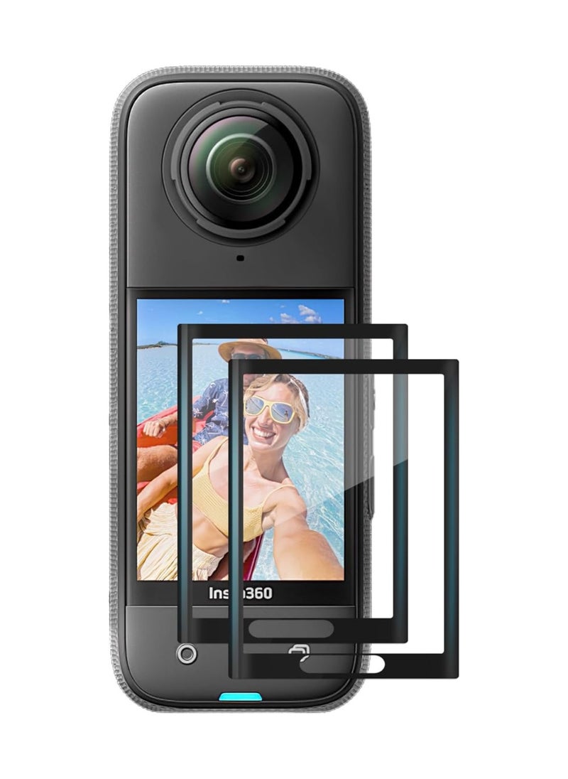 Generic - 2 Pack Screen Protector Film for Insta360 X4 Accessories, Tempered Glass LCD Display Film, Ultra HD, 9H Hardness, Scratch Resistant - Image 1
