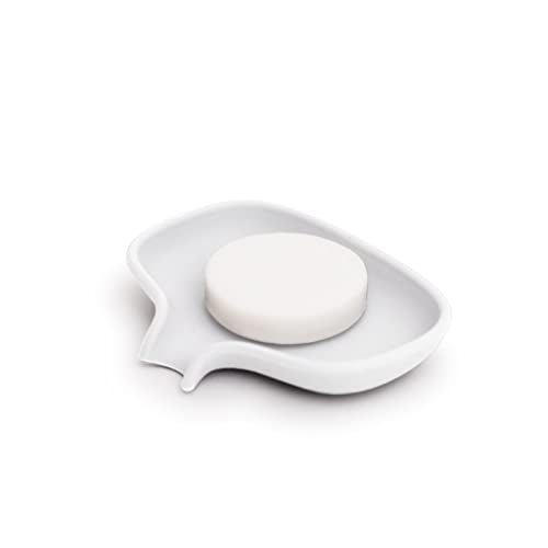 bosign Silicon Soap Dish - Small (White) - Image 2