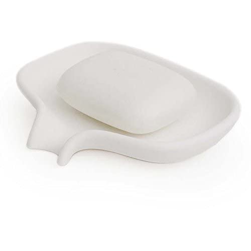 bosign Silicon Soap Dish - Small (White) - Image 4