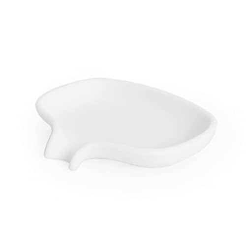 bosign Silicon Soap Dish - Small (White) - Image 1
