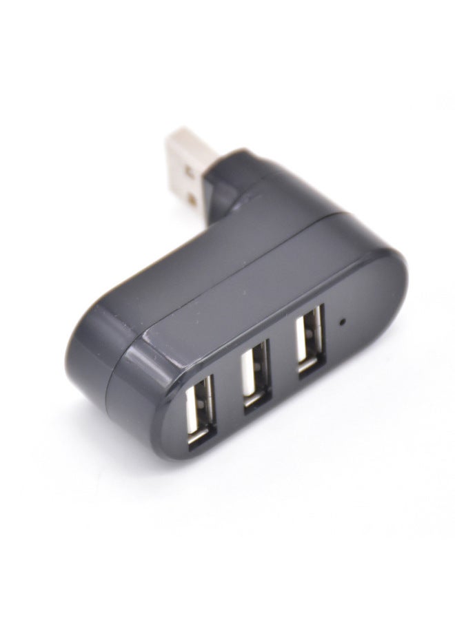 كمبيوتر متعدد الواجهات دوار USB 2.0 محور - 3 منافذ USB مقسم محور موسع من منفذ واحد إلى ثلاثة منافذ - Image 5