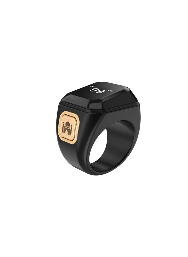 Zikr Ring Smart Ring with Vibration Reminder Tasbih Counter and Daily Prayer Reminders - Image 1