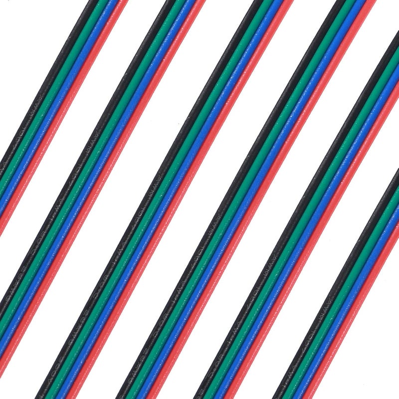 MELIFE 4pcs 2M Motor Connector Cables MELIFE XH254 4pin to XH20 6pin White Terminal Paralled Motor Wires for 3D Printer Stepper Motor - Image 5