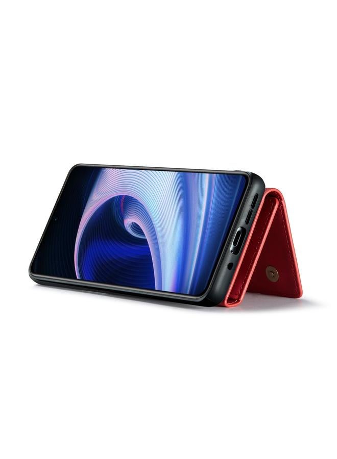 Case For OnePlus Ace/10R M1 Series 3-Fold Multi Card Wallet + Magnetic Phone Case