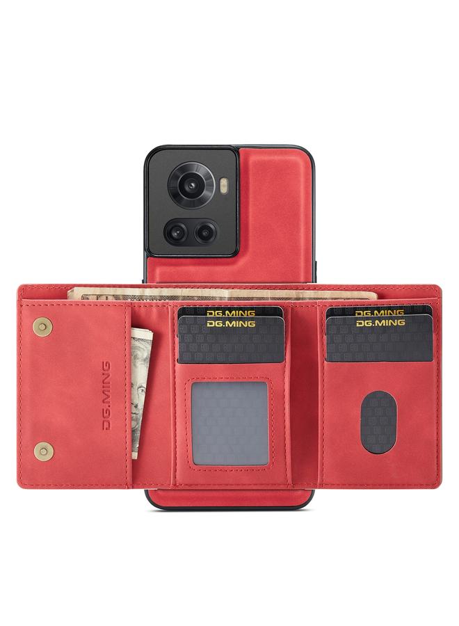 Case For OnePlus Ace/10R M1 Series 3-Fold Multi Card Wallet + Magnetic Phone Case