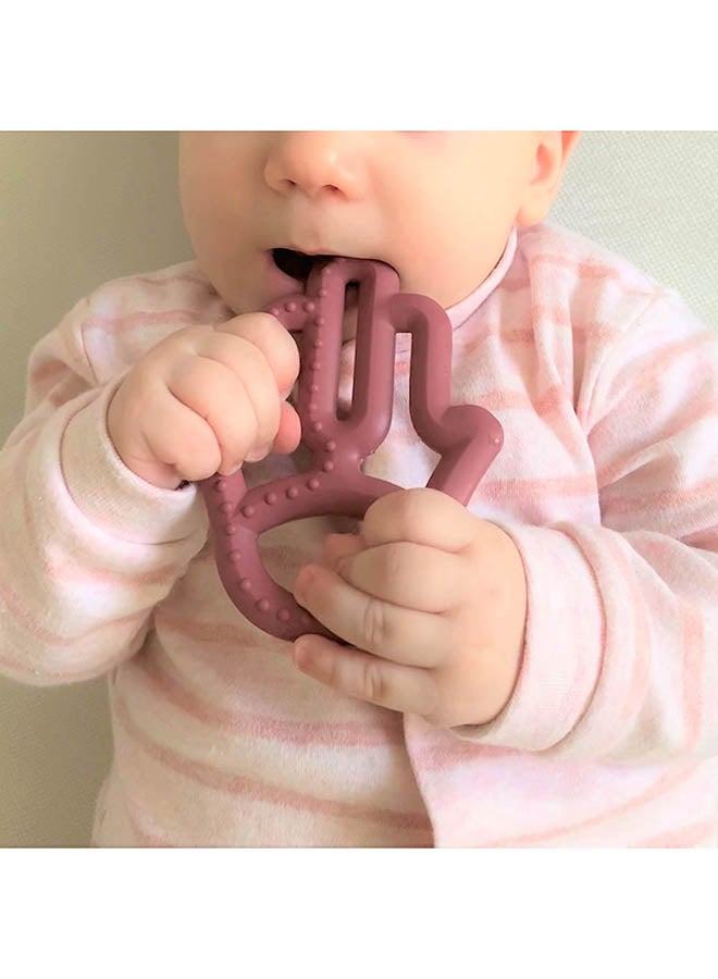 Minikoioi Toothee Teether - Rose - Image 2