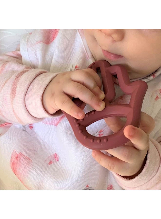 Minikoioi Toothee Teether - Rose - Image 4