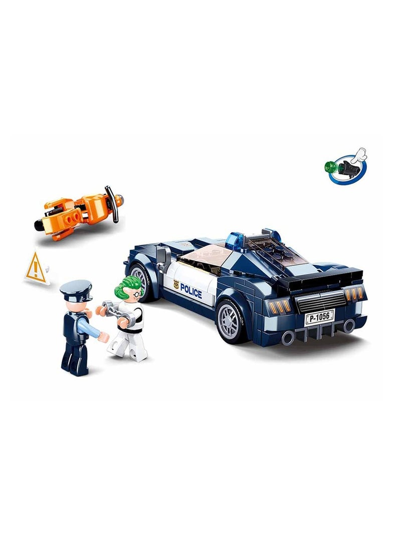 سلوبان مكعبات سيارة الشرطة الرياضية 284 قطعة - M38-B1063 - Image 3