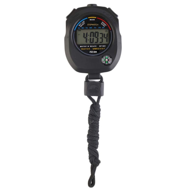 Pgzsy 6 Pack Multi-Function Electronic Digital Sport Stopwatch Timer, Large Display with Date Time and Alarm Function,Suitable for Sports Coaches Fitness Coaches and Referees - Image 5
