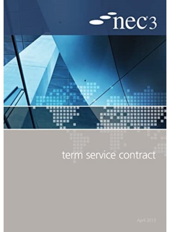 NEC3 Term Service Contract TSC - Paperback