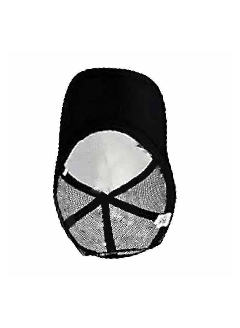 UAE Celebrating National Day 5 panel truckers cap in polyester with adjustment plastic snap closure | Mesh Baseball Cap|Outdoor Fishing Hat | for Men and Women - Image 4