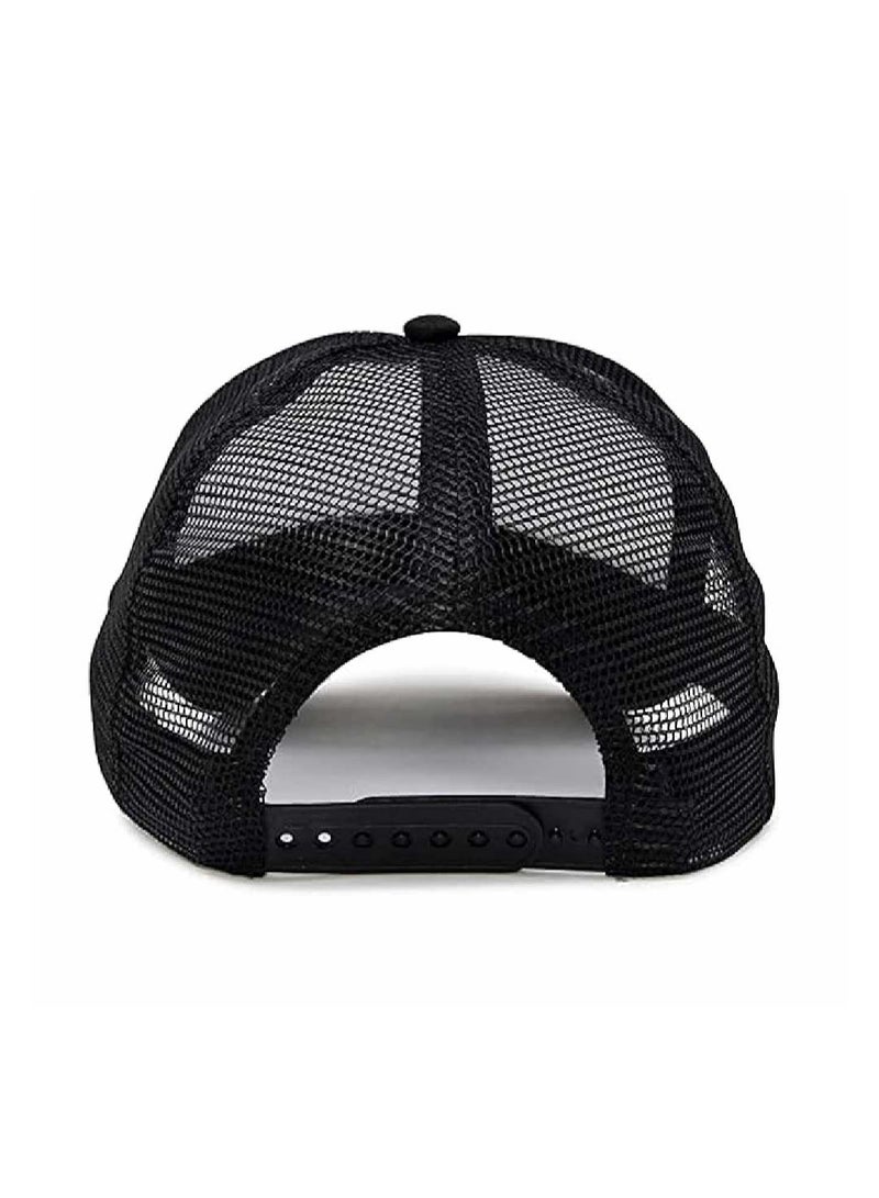 UAE Celebrating National Day 5 panel truckers cap in polyester with adjustment plastic snap closure | Mesh Baseball Cap|Outdoor Fishing Hat | for Men and Women - Image 5