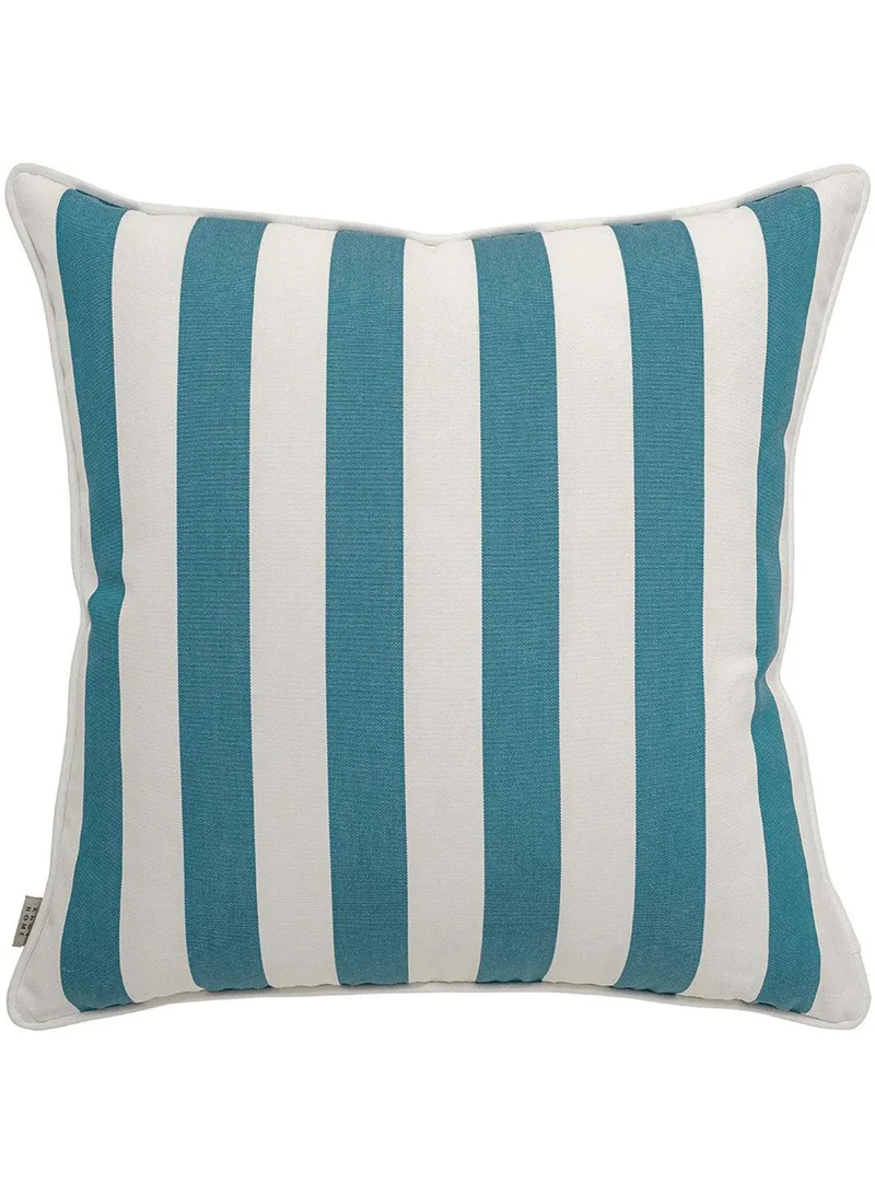 KNOT HOME Cushion Aelia Azure (with filler) Pillow Knot Home Cover Set for Modern Sofa Contemporary Living Room Bedroom and Office Soft Washable